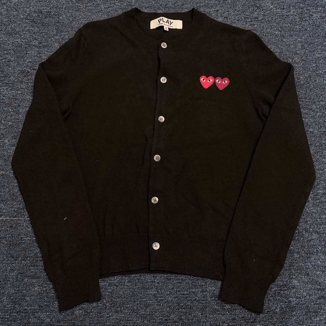 꼼데가르송 더블 와펜 가디건 상품이미지1