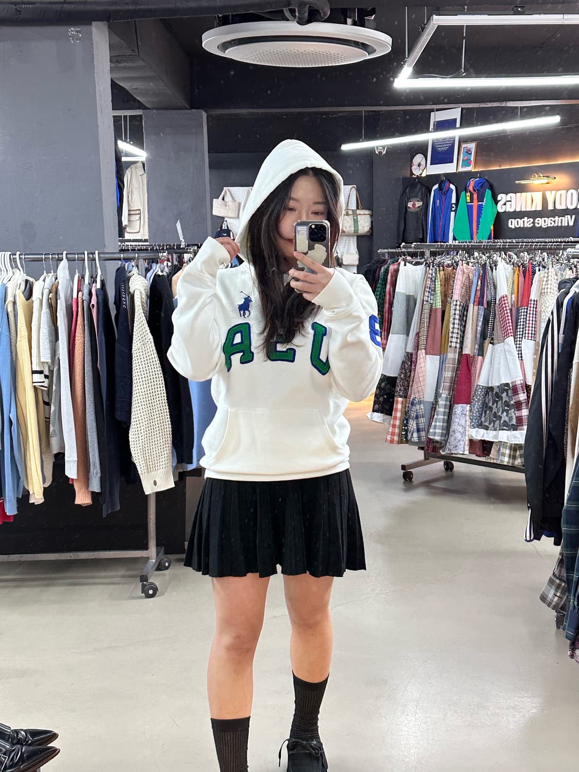 폴로 빅포니 USA 후드티 상품이미지2