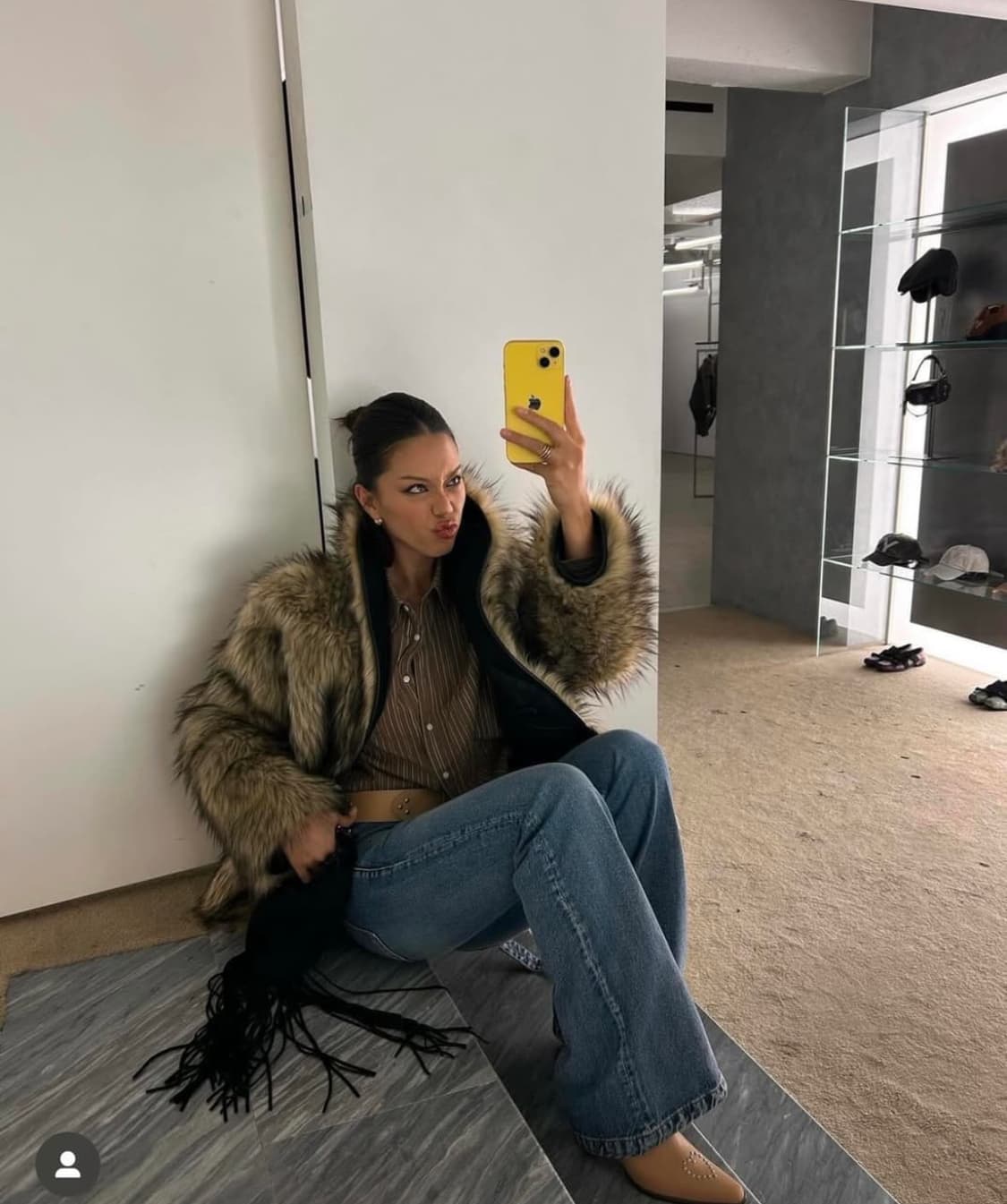 Open yy 리버시블 에코퍼 자켓 상품이미지1