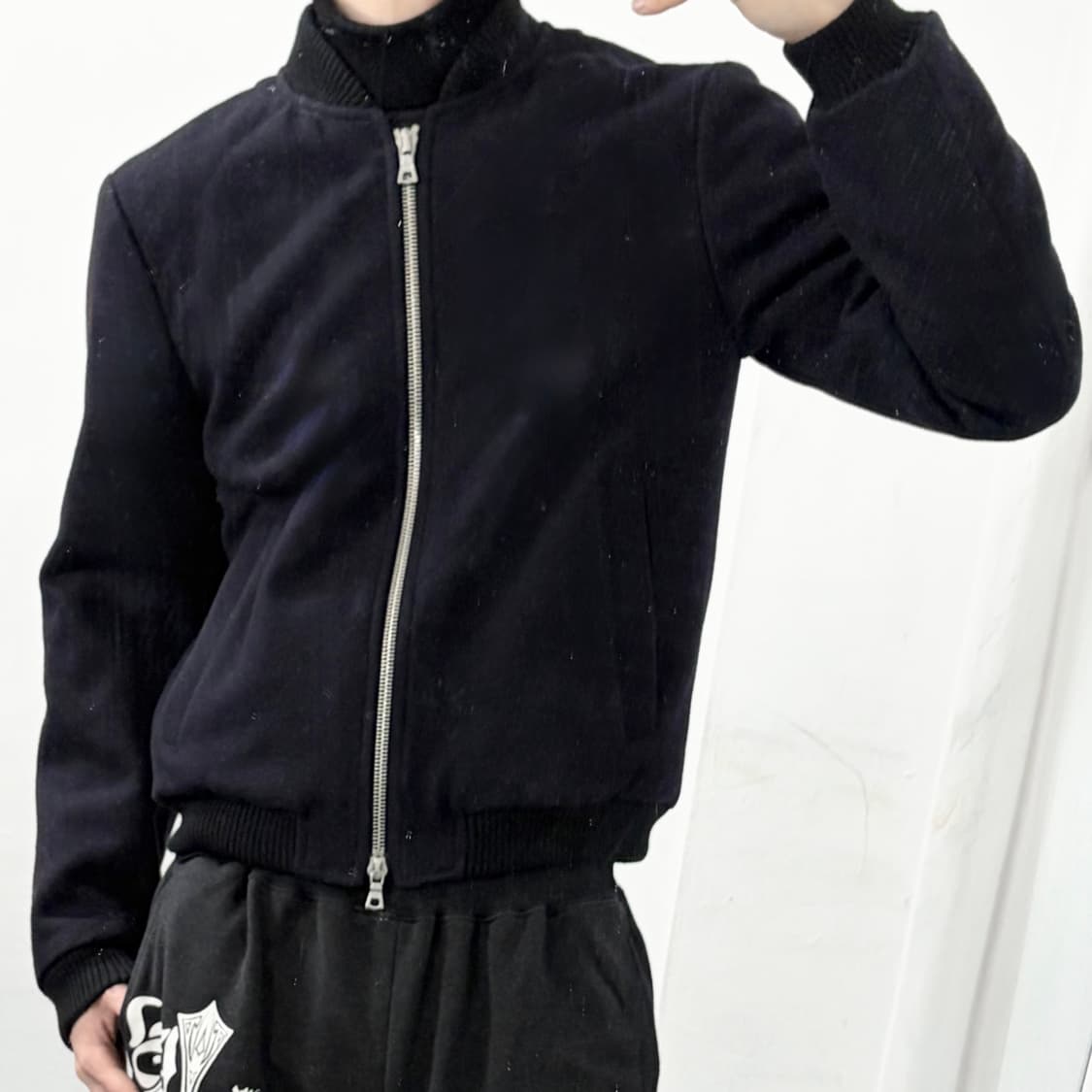 드리스 반 노튼 울 봄버 자켓 상품이미지2