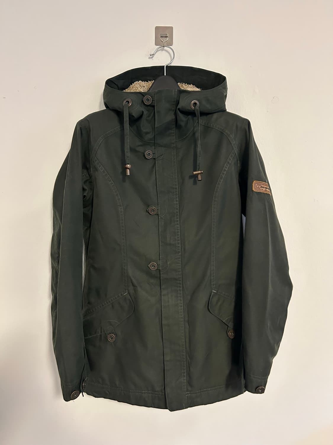 Berghaus 클래식 아웃도어 보아 라이닝 후드파카 상품이미지1