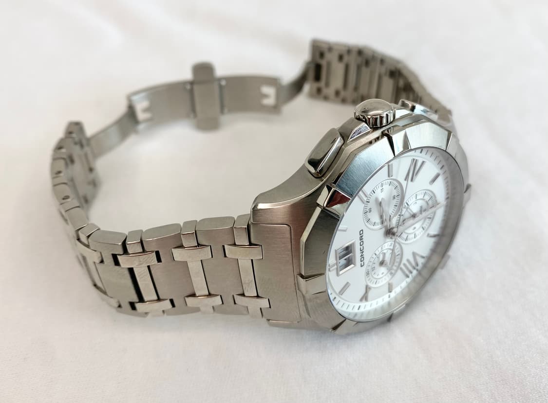 콩코드 스틸 크로노 42mm 사라토가 쿼츠 남성용 상품이미지5