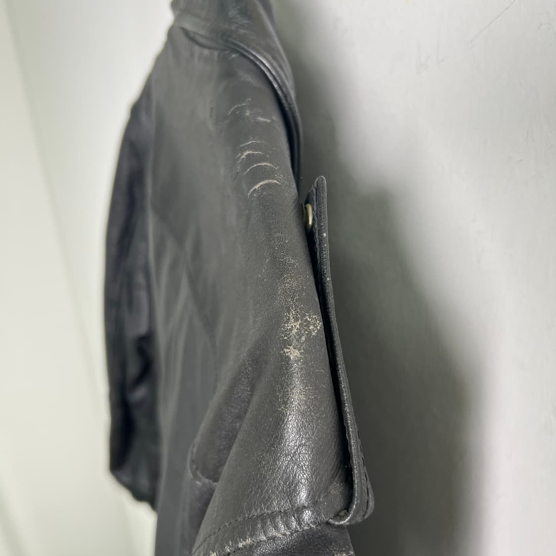 VTG 빈티지 블랙 A-2 플라이트 가죽 자켓 상품이미지10