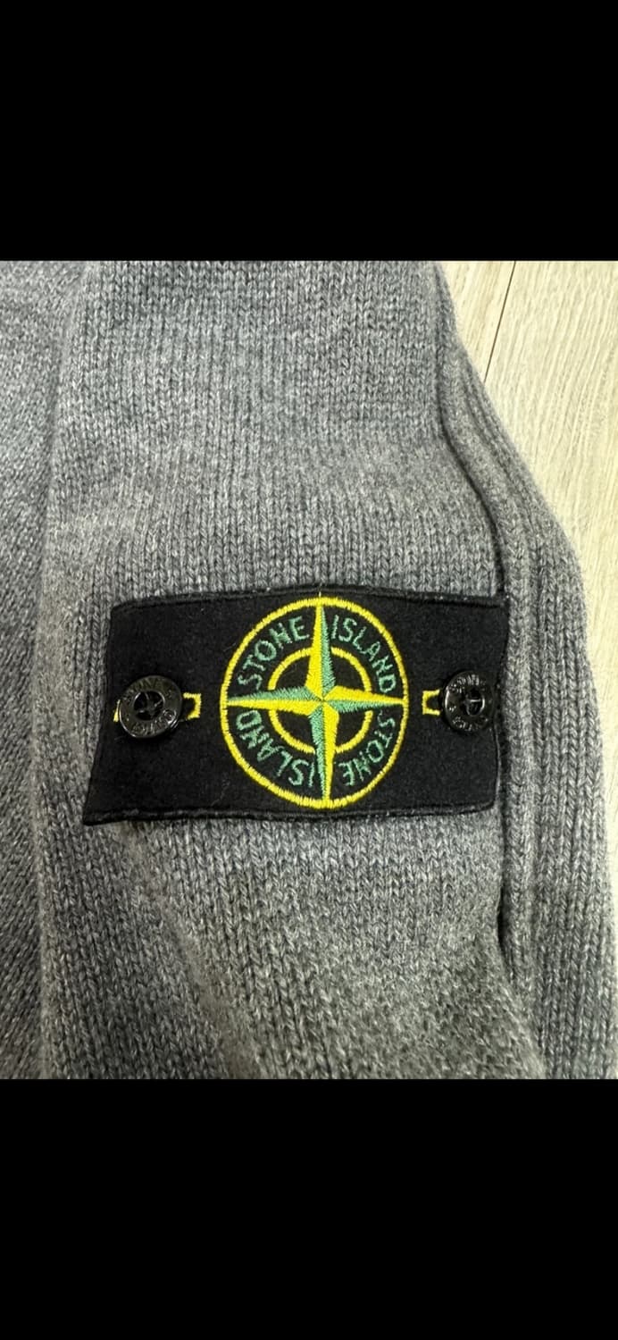 스톤아일랜드 니트 가디건 급처 상품이미지3