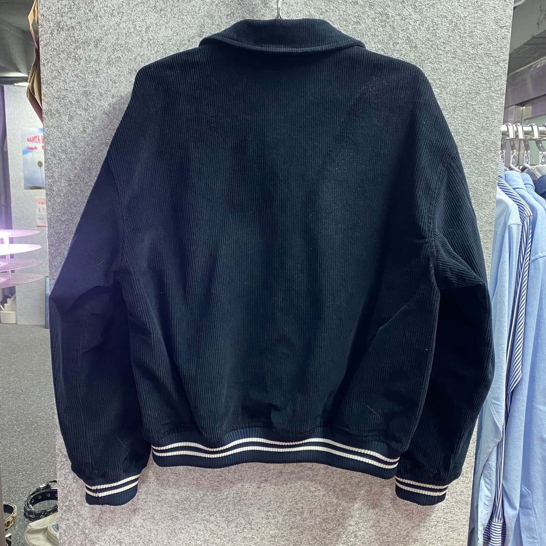 파르티멘토 코로듀이 네이비 바시티 자켓 B3816 상품이미지5