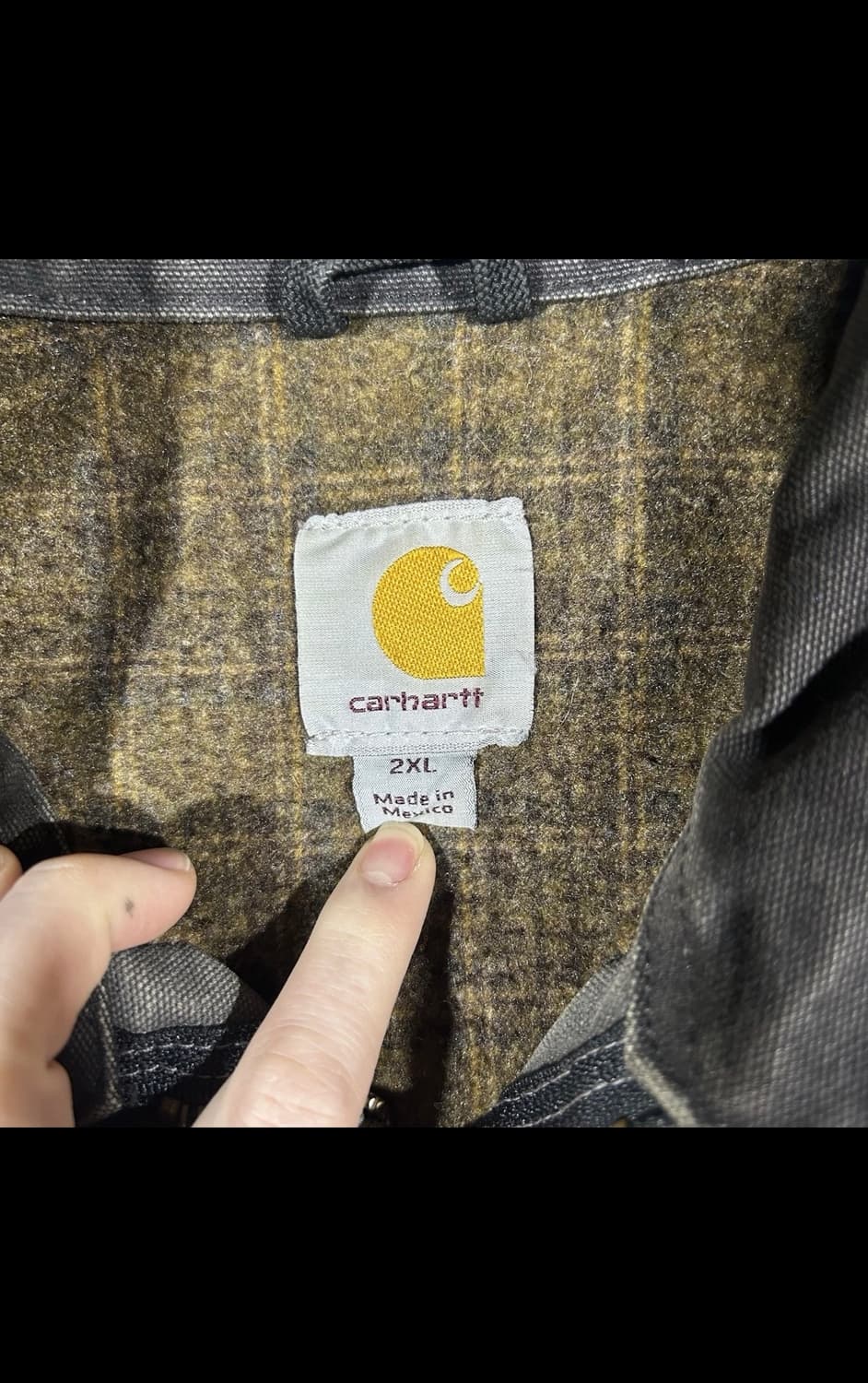 칼하트 j97 디트로이트 워크자켓 gvl 2xl 상품이미지4