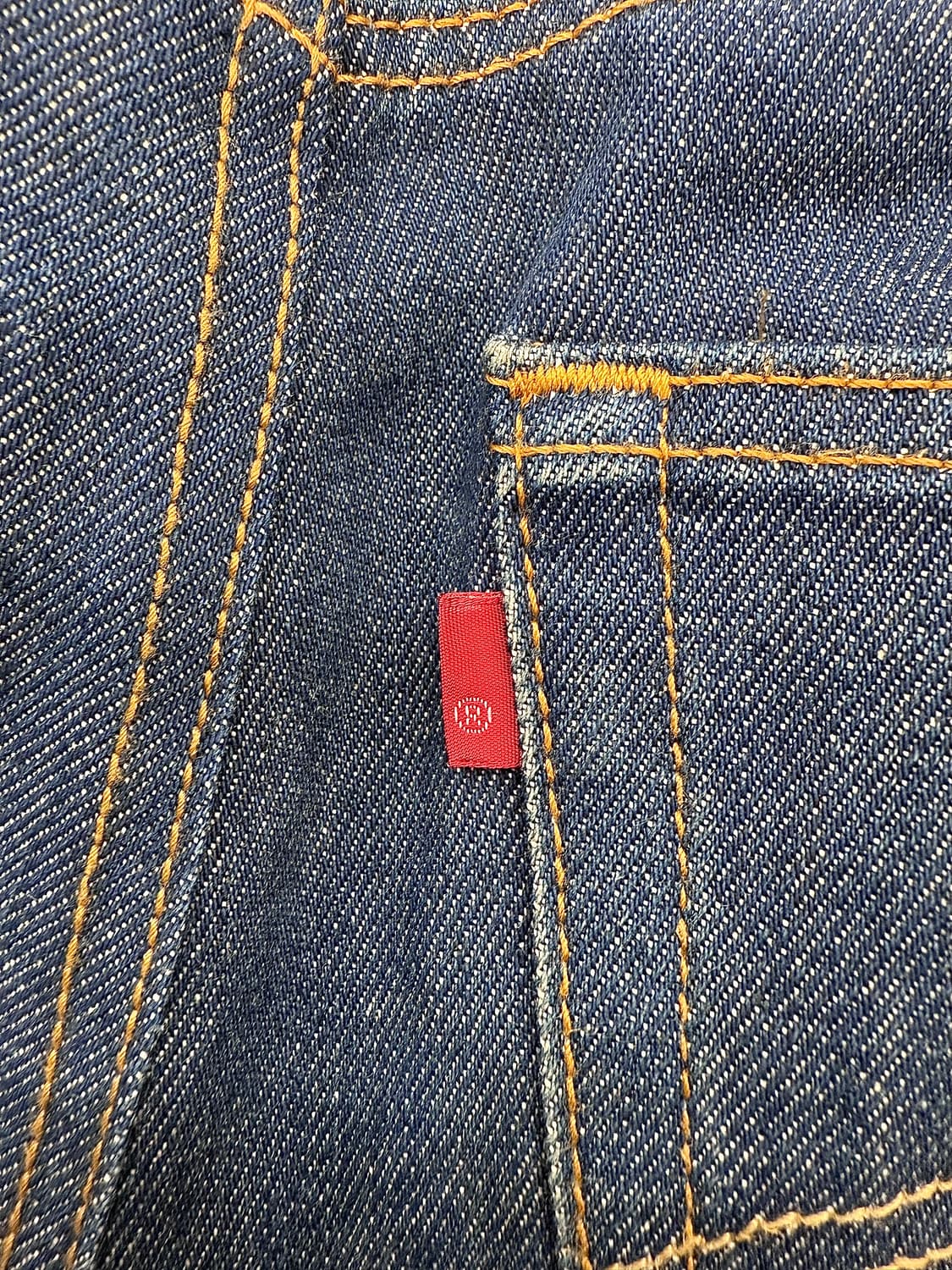 리바이스 501xx 블랭크 탭 오리지널 다크 인디고 데님 팬츠 상품이미지9