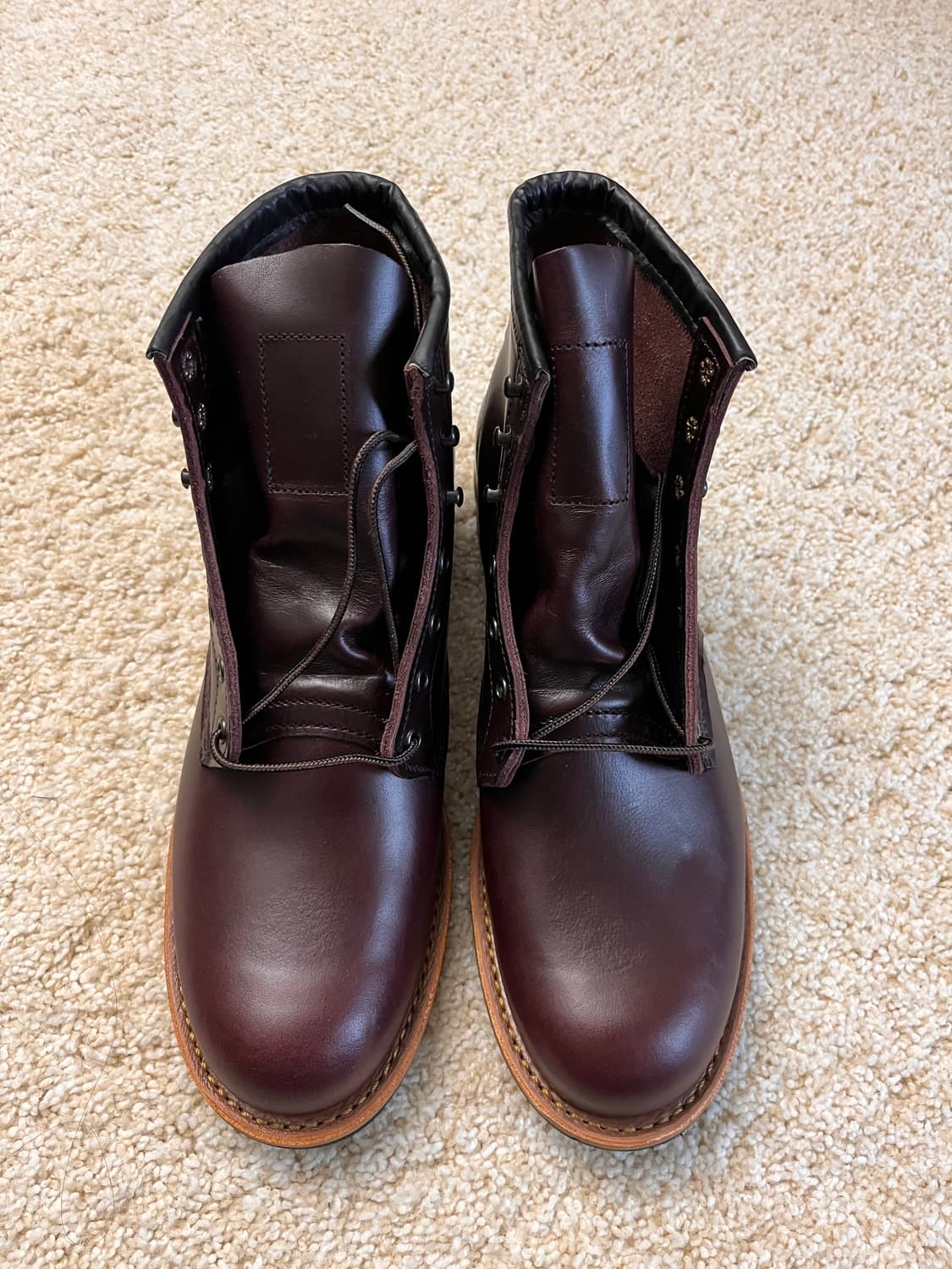 [미사용새상품] 레드윙 벡맨 9419 블랙 체리 9팩토리 세컨드 상품이미지2