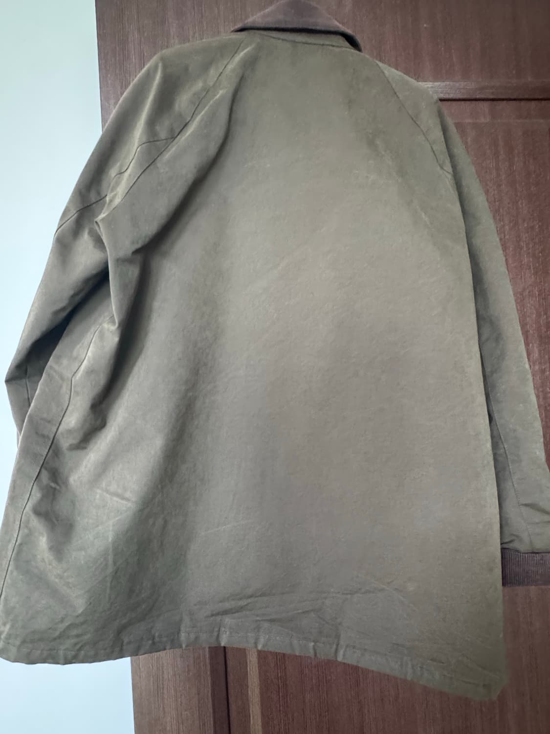 던스트 왁스 코튼 헌팅 자켓 카키 00S (택만뜯은 새상품) 상품이미지7