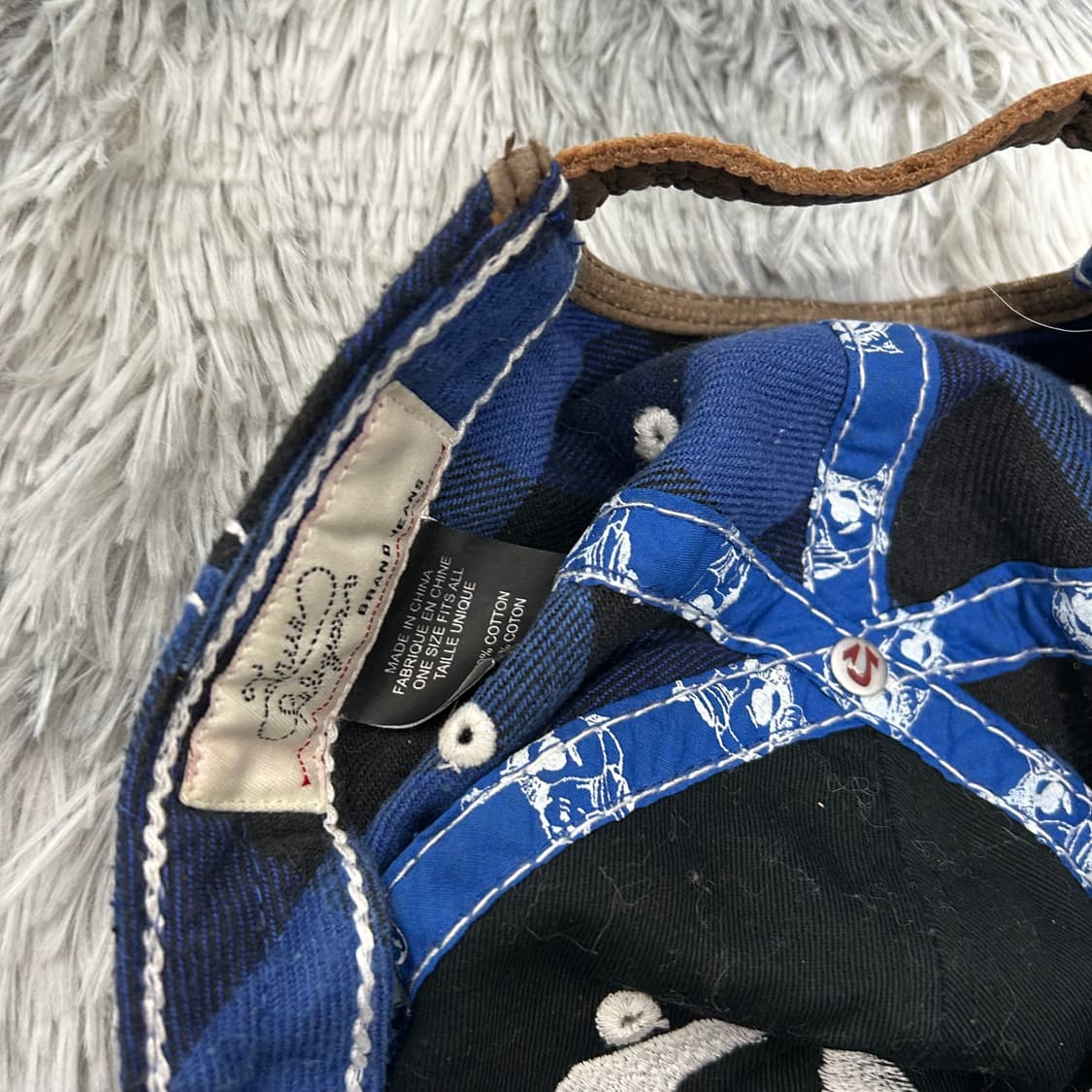 트루릴리전 시그니처 로고 볼캡 상품이미지8