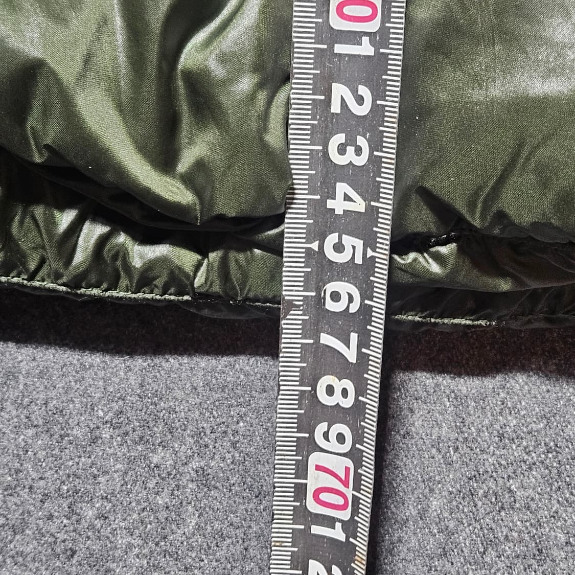 NIX 유광 후드 오리털 패딩 D/GREEN 95 상품이미지10