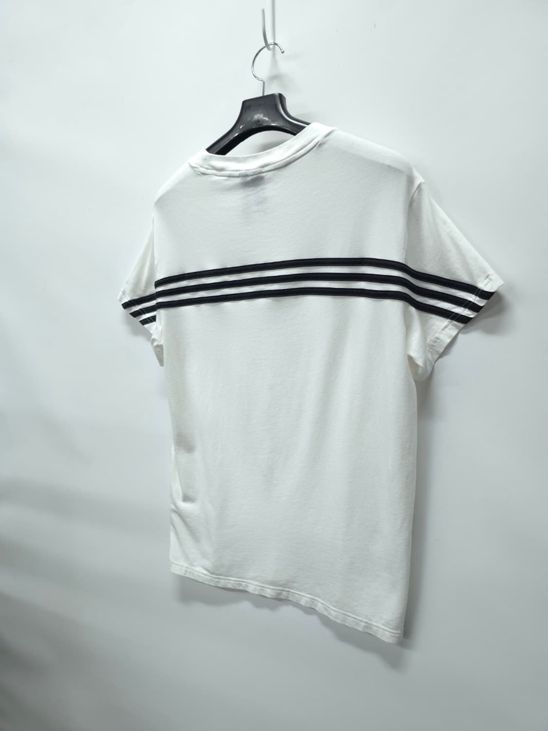 아디다스 여성 백라인 3선 스트라이프 로고 반팔 티셔츠 (~66) 상품이미지1