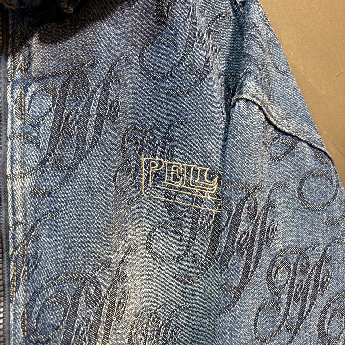 [XXL] PELLEPELLE 펠레펠레 데님 후드 자켓 상품이미지2