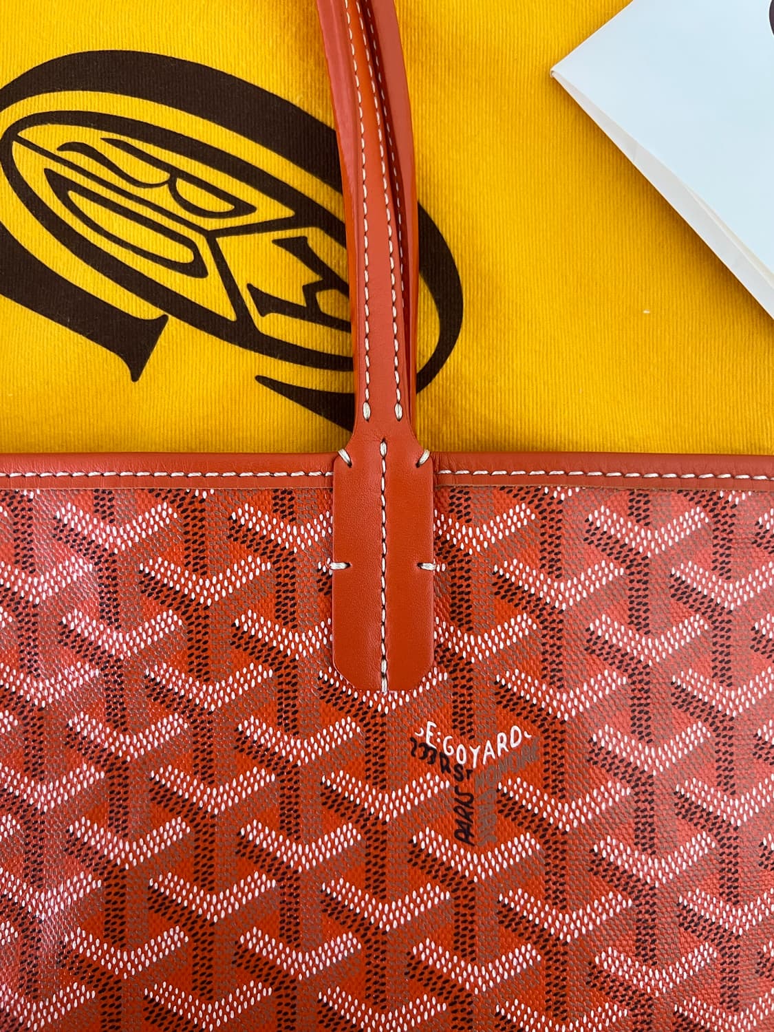 고야드 생루이 pm 오렌지 상품이미지5