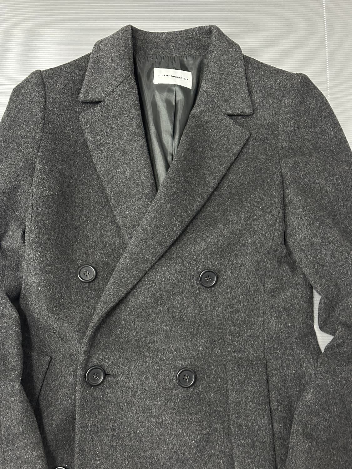 클럽 모나코 더블 코트 그레이 XS  상품이미지2