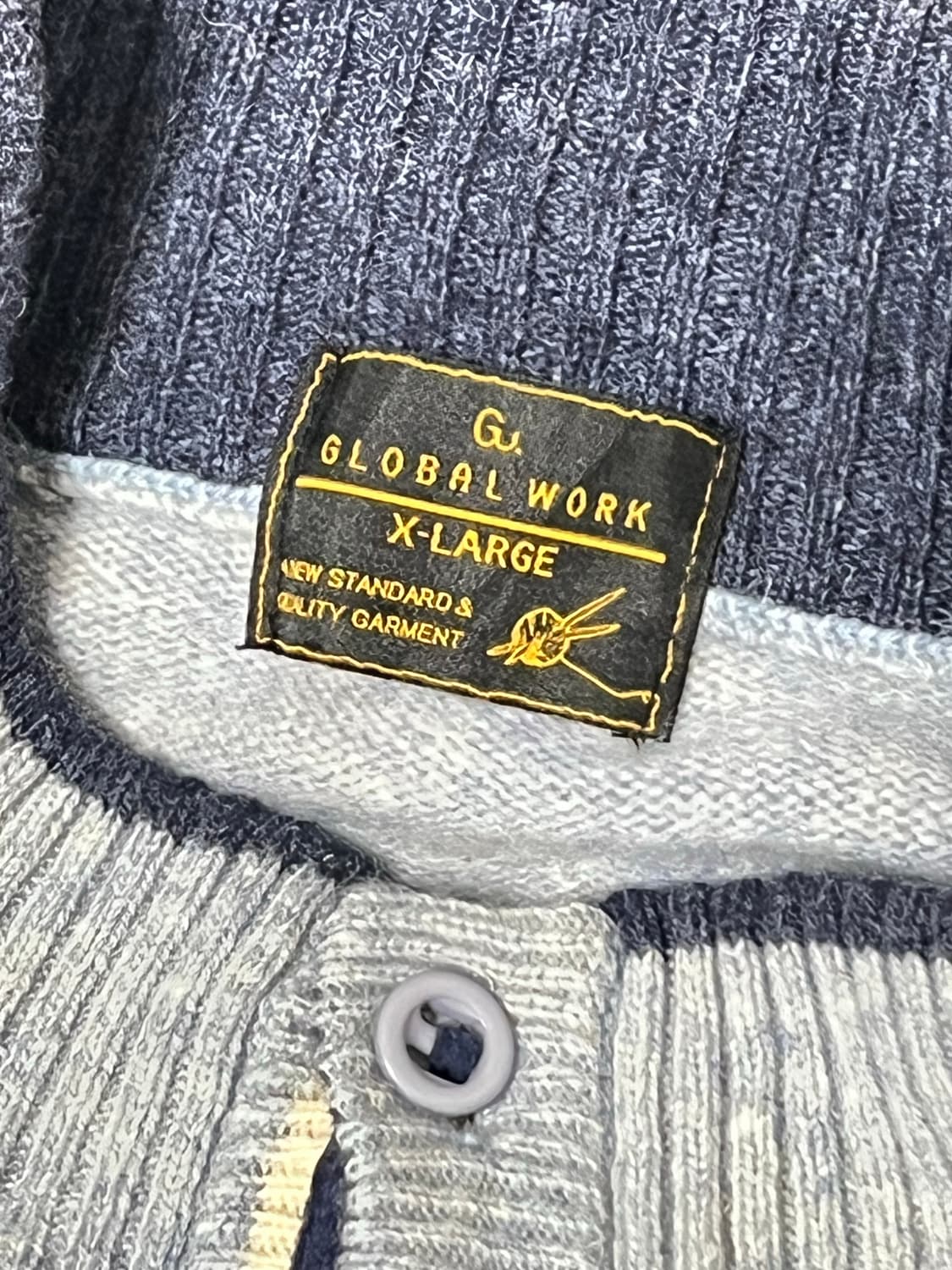 Global work 빈티지 니트가디건 상품이미지4