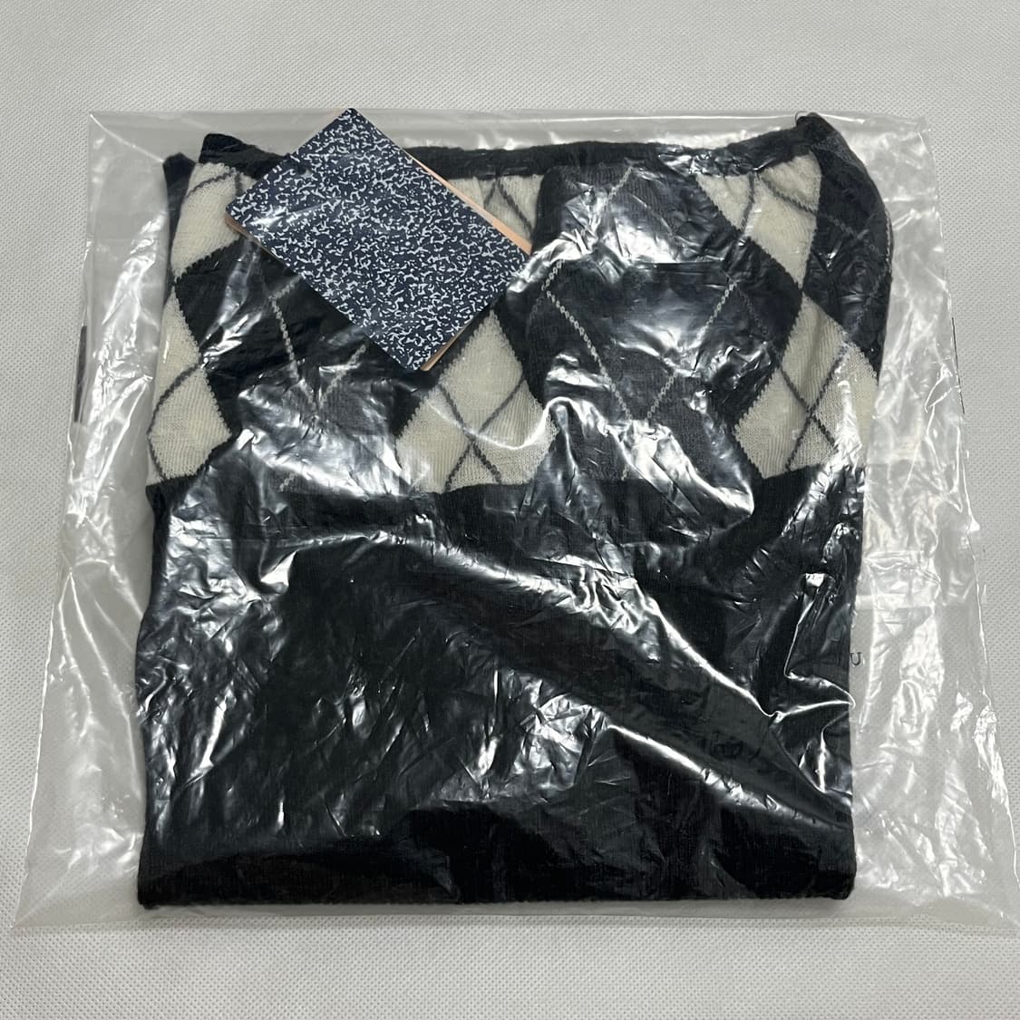 [M]팔로마울 Pau 아가일 탱크 탑 상품이미지3