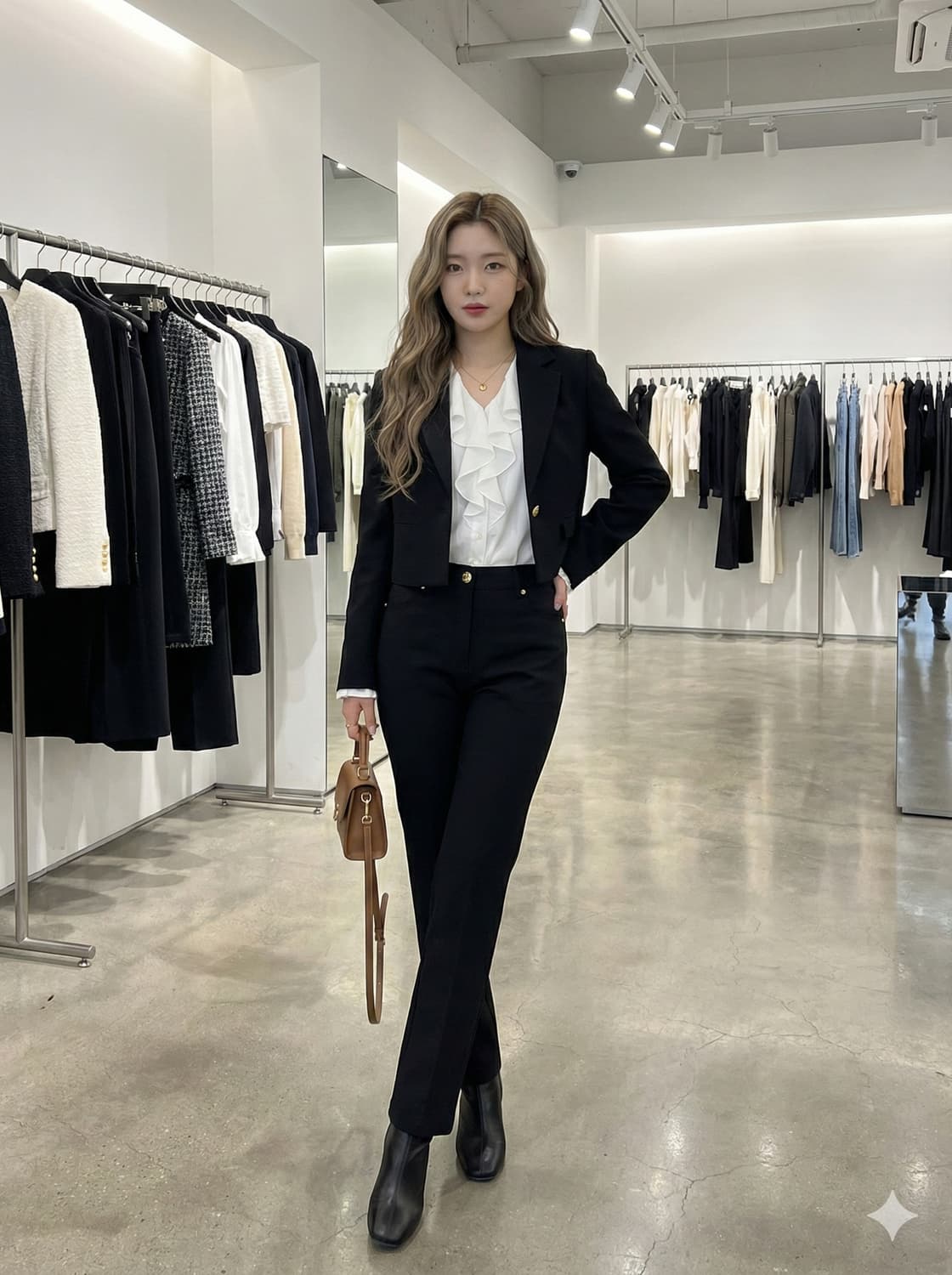 에스카다 ESCADA 코튼 스트레이트 팬츠_34 상품이미지1