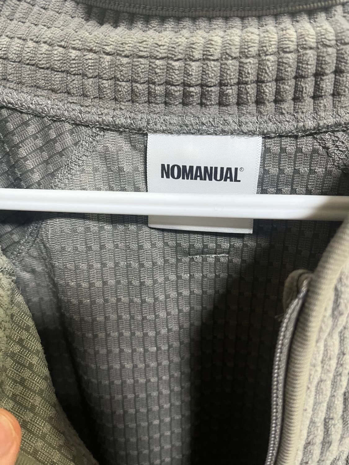 노메뉴얼 와플 하프집업 L 상품이미지3