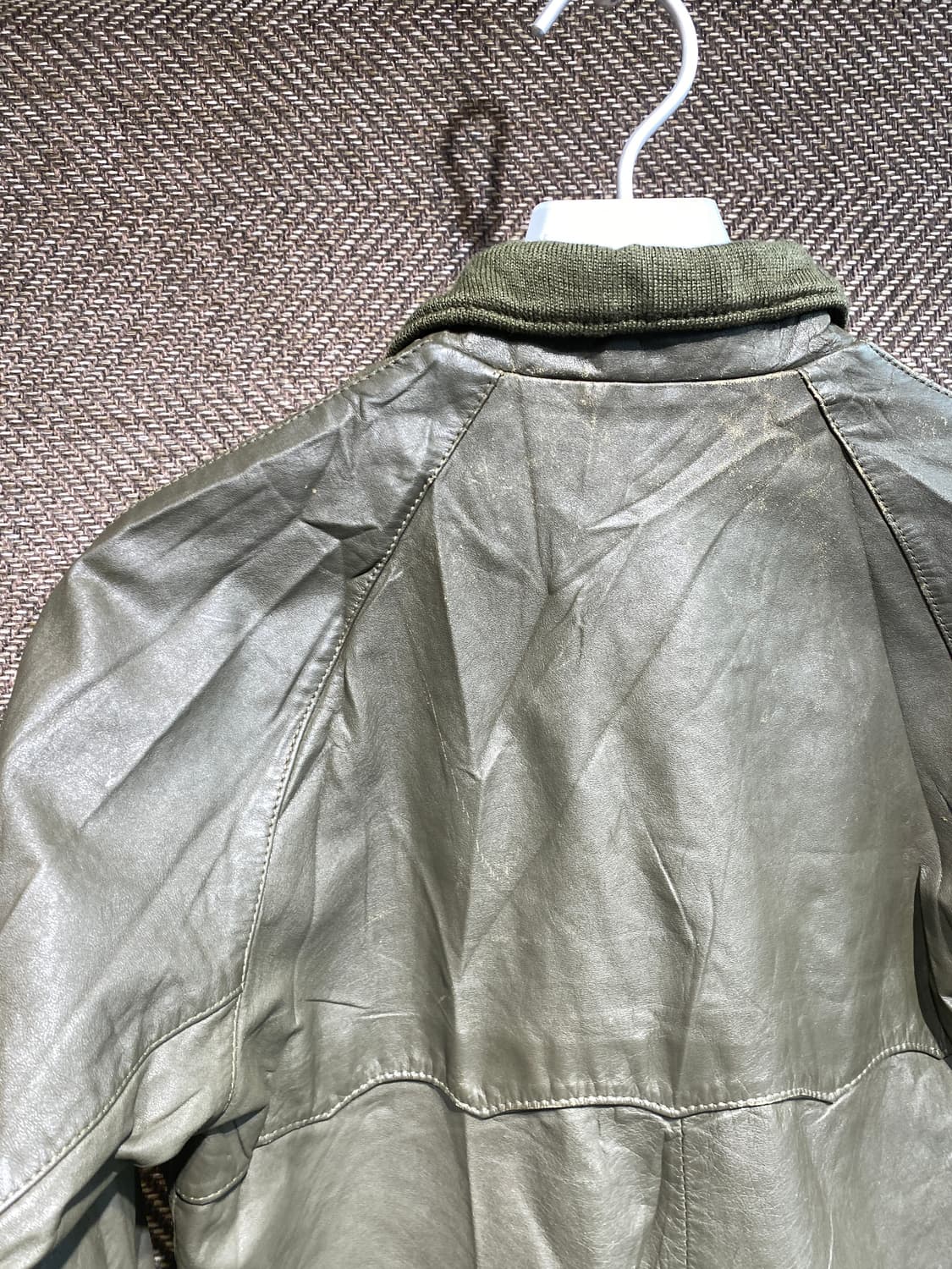 레더 해링턴자켓  상품이미지7