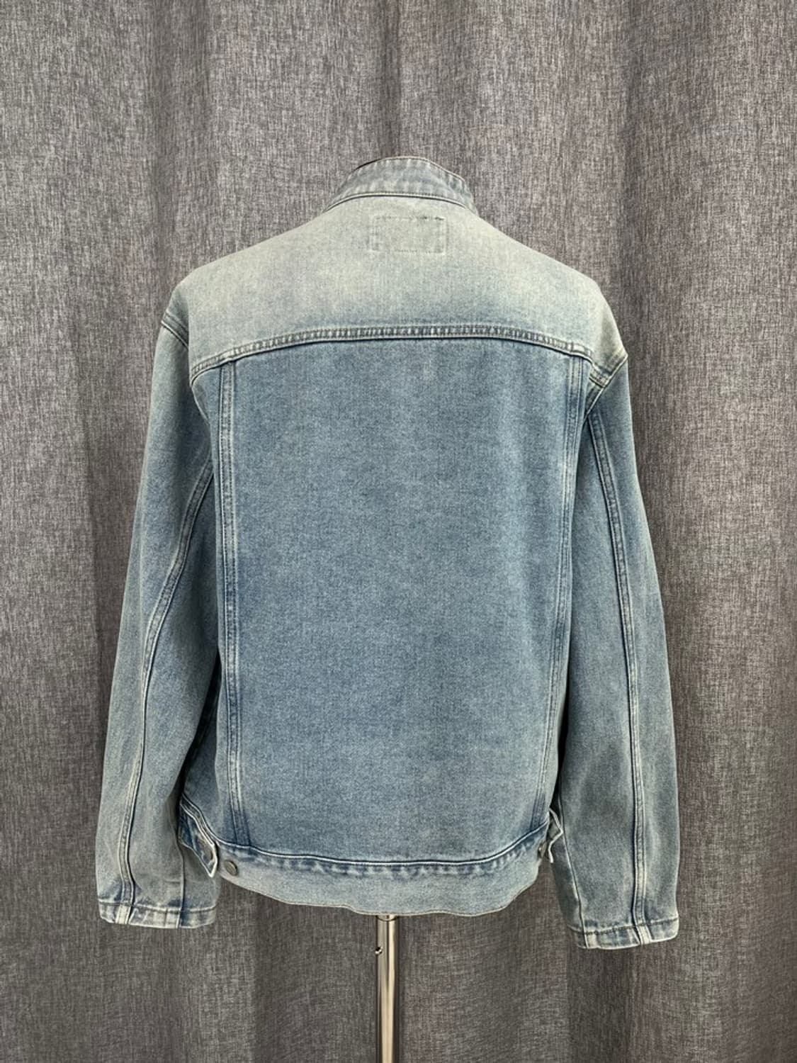 무산사스탠다드 데님 레이서 자켓/무탠다드/#3463 상품이미지2