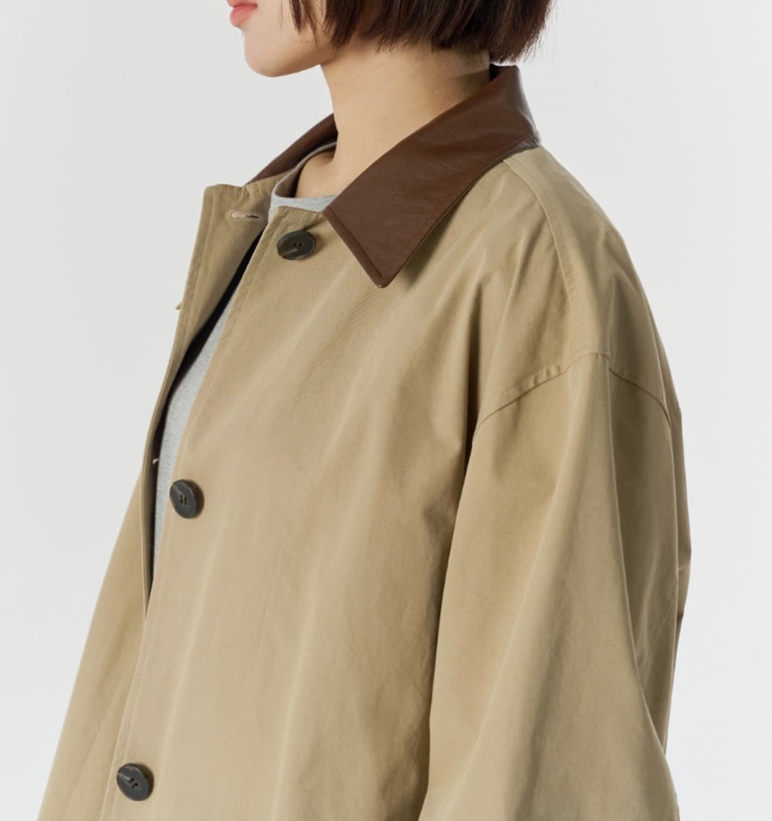 Juliapepe Leather Collar Hunting Jacket 상품이미지1