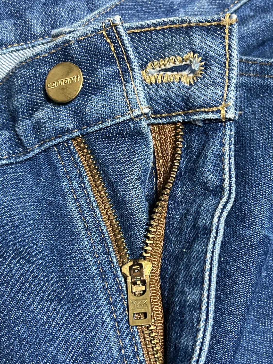 칼하트B07더블니오리지널덩그리핏데님팬츠 34x32 상품이미지5