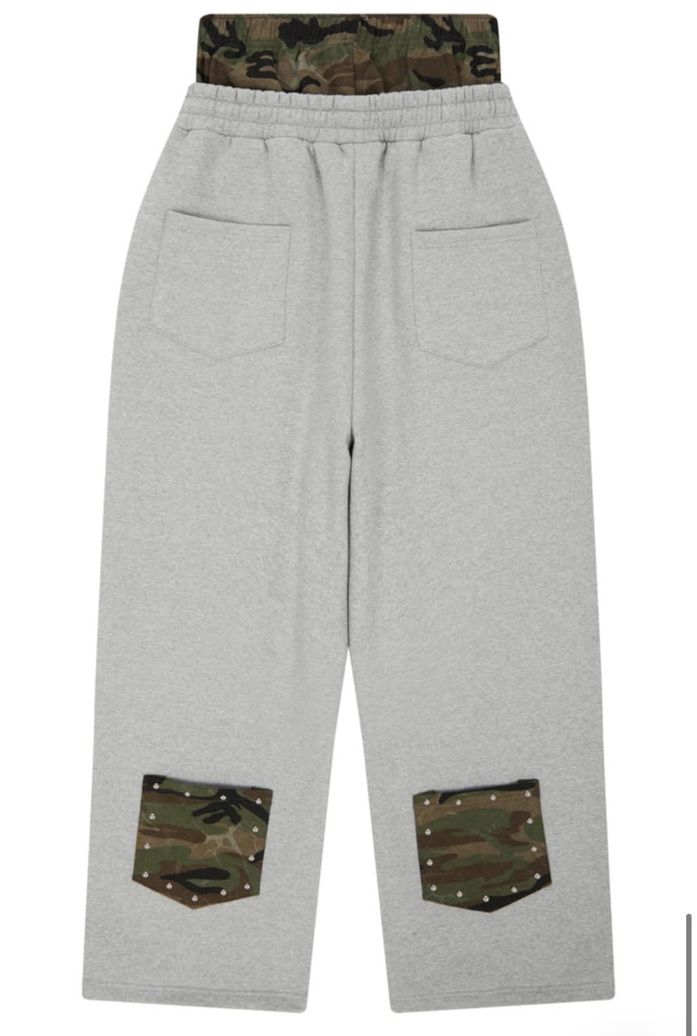 Y9 POCKET LAYERED SWEAT PANTS(GRAY) 상품이미지5