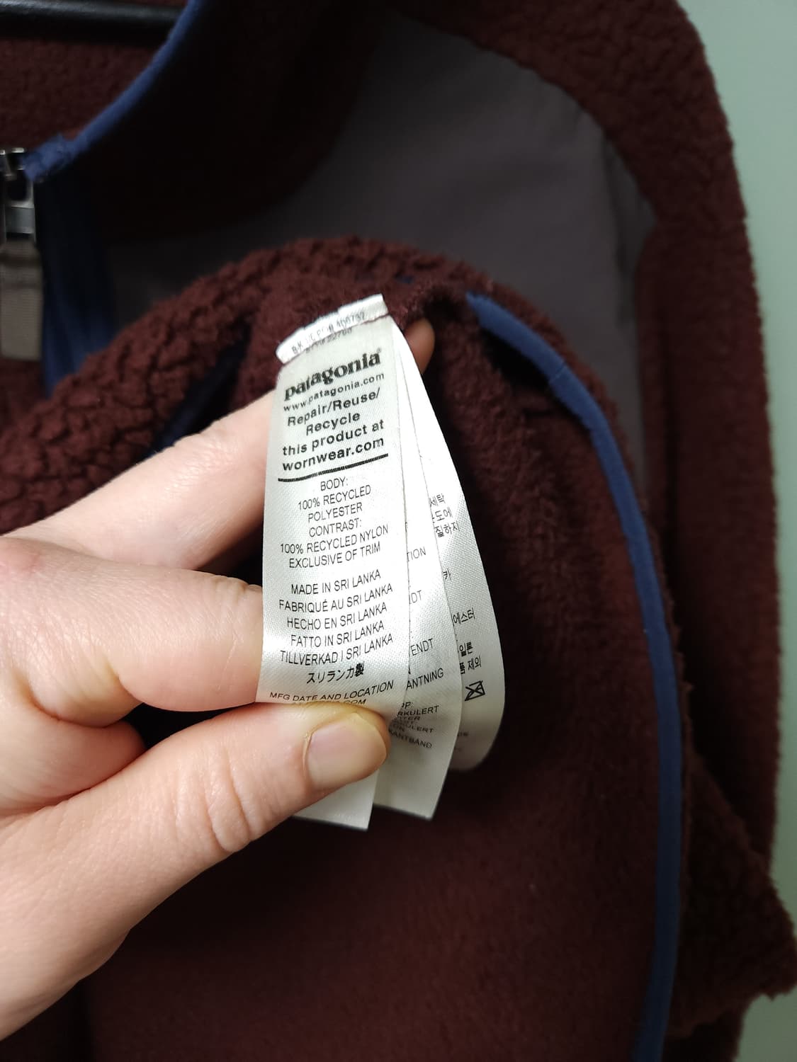파타고니아 레트로 파일 플리스 풀오버 자켓 상품이미지7