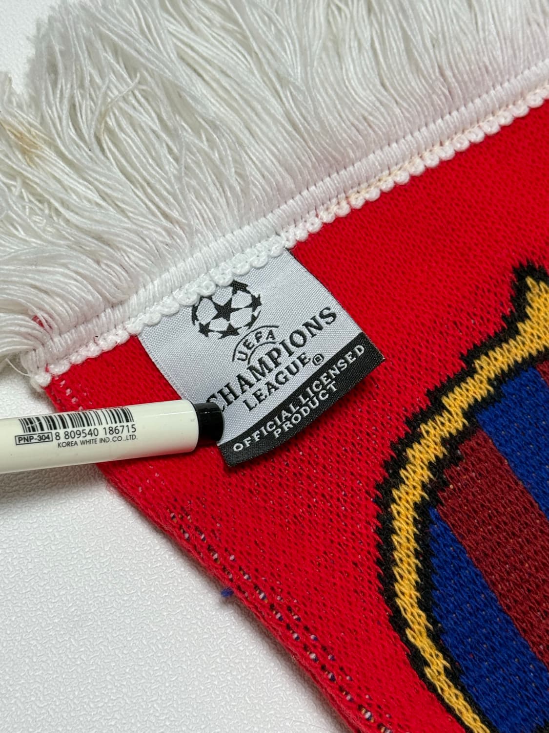 made in EU 챔피언스리그 머플러 바르셀로나 토트넘 상품이미지3