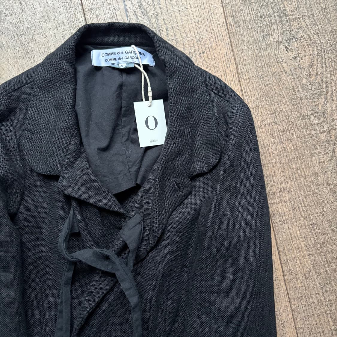 Ribbon Closing Wide Jacket 상품이미지4