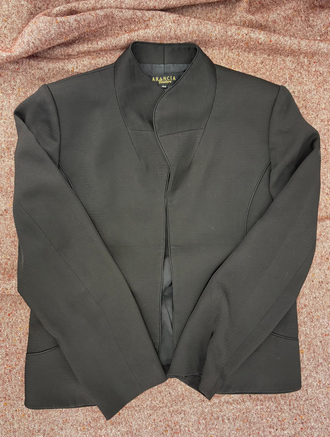🖤 ARANCIA Couture 하이넥 슬림 블랙 자켓 상품이미지1