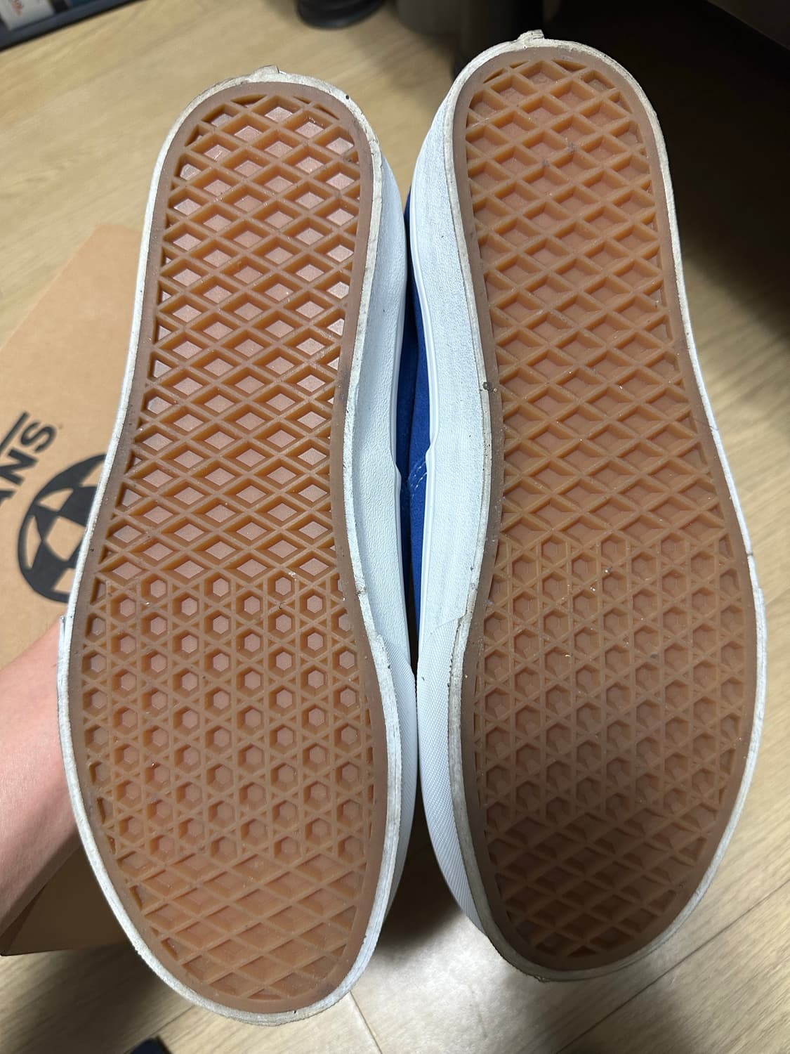 반스 볼트 어센틱 블루 스웨이드 270 상품이미지3