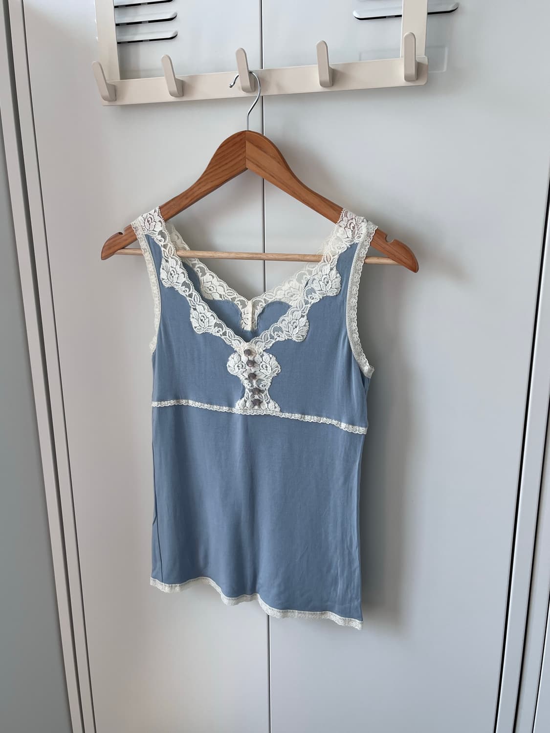 Gaminerie 소라 레이스 버튼 슬리브리스 상품이미지8