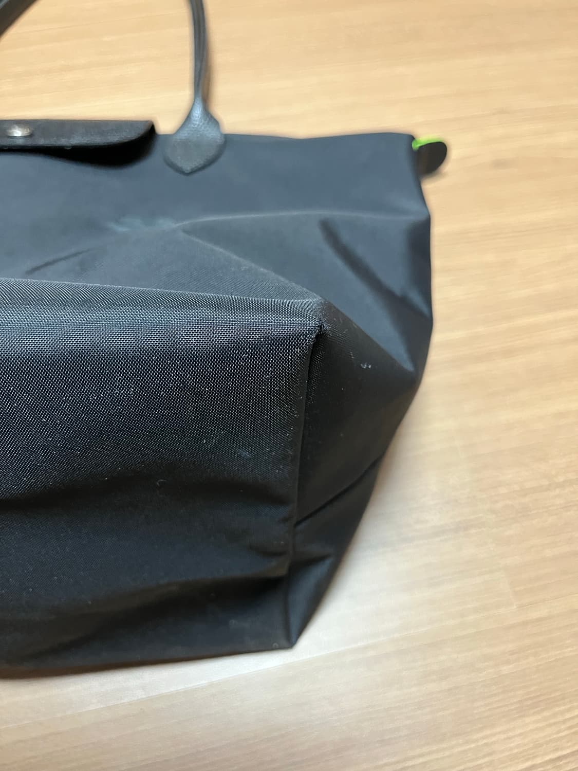 롱샴 르 플리아쥬 그린 숄더백(블랙) 상품이미지3