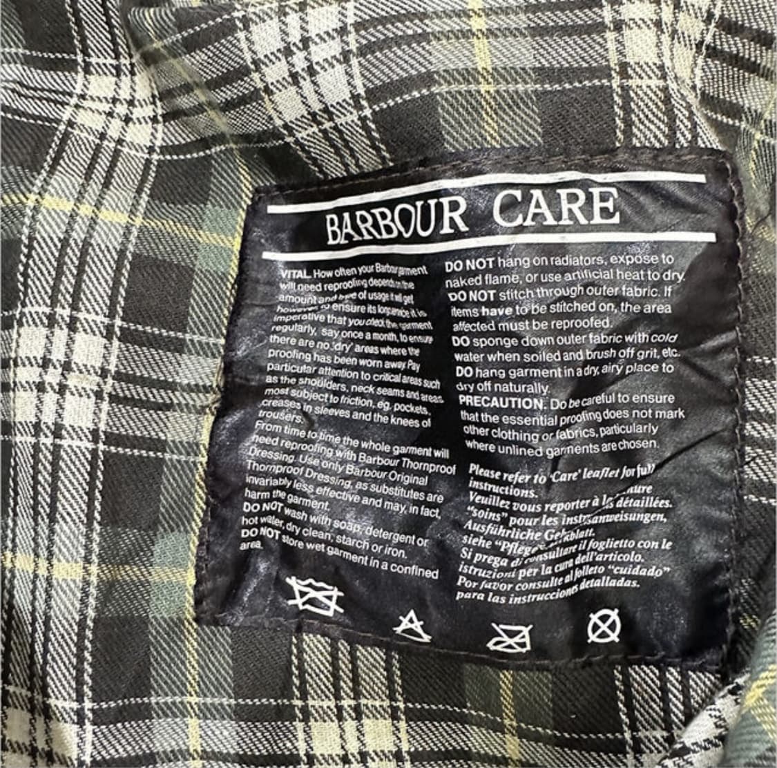 바버 게임페어 왁싱자켓 상품이미지8