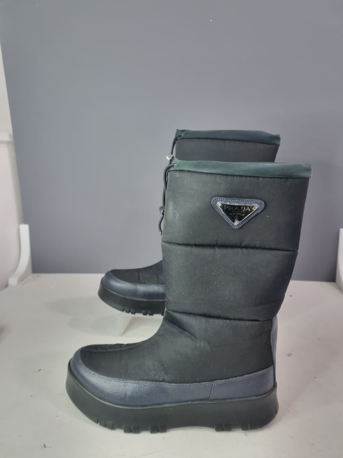 프라다 37 빈티지패딩부츠 상품이미지2