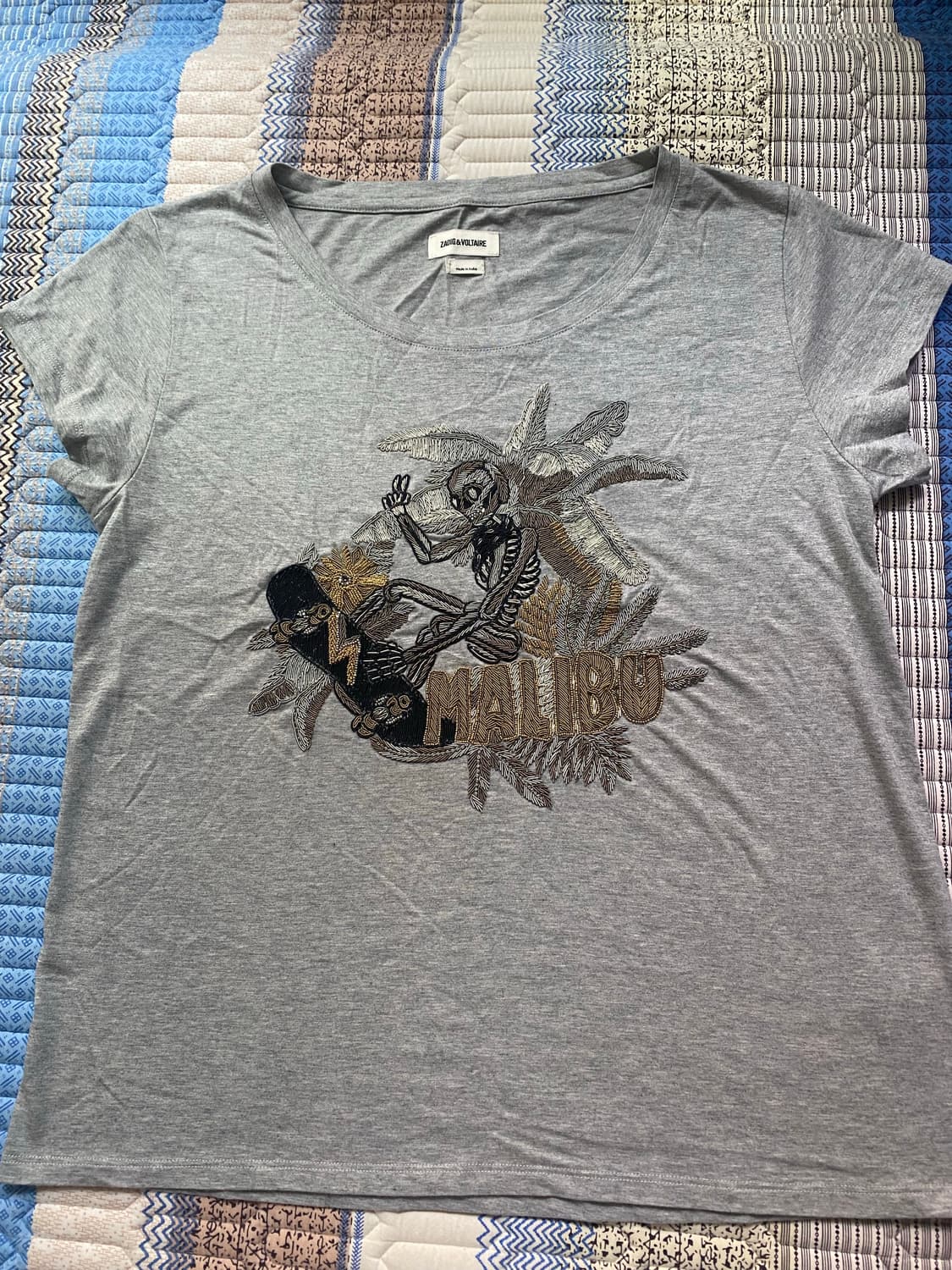 쟈딕앤볼테르 비즈 반팔티 상품이미지1