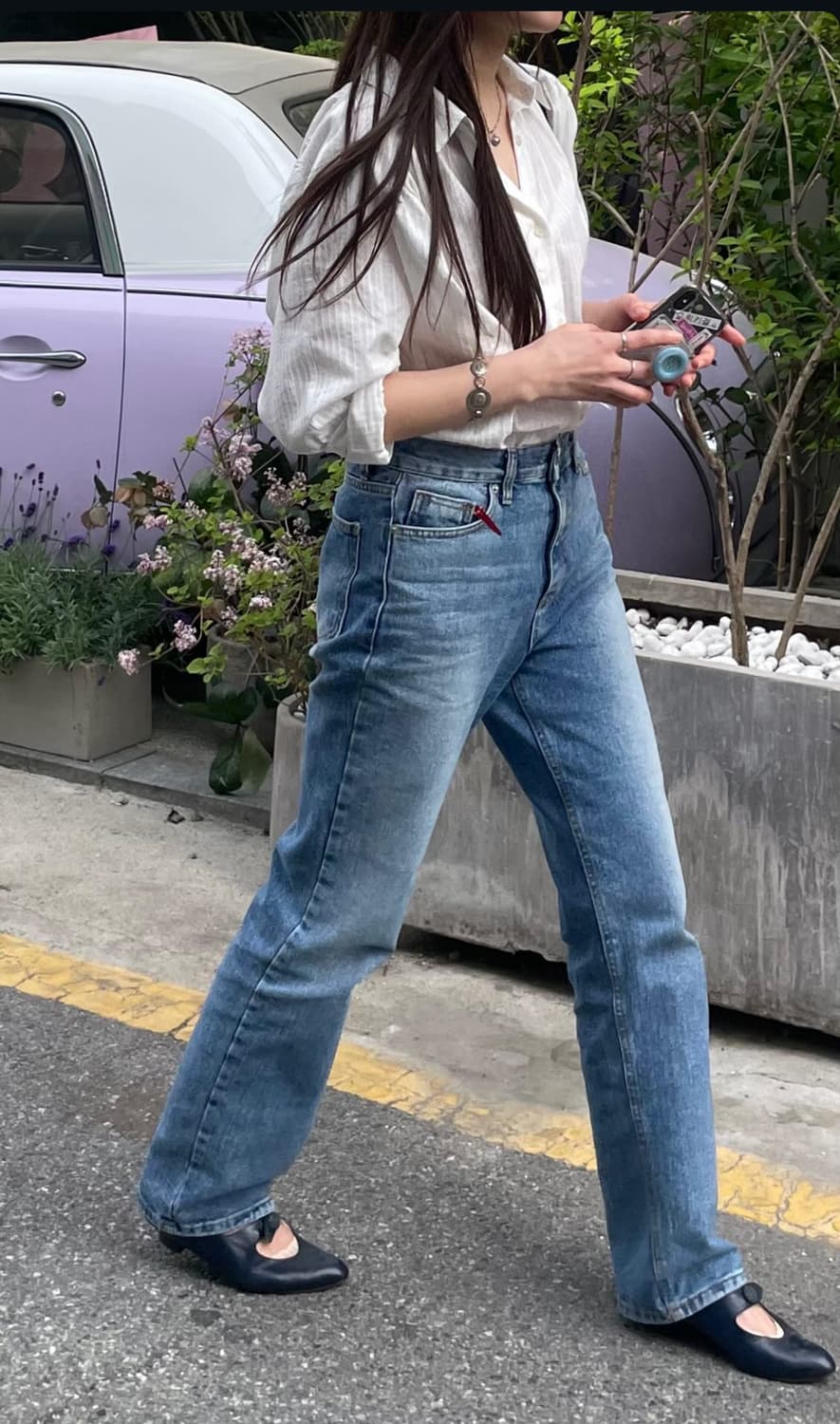 쉬이즈큐트 아쿠아데님 2사이즈 새상품 상품이미지2