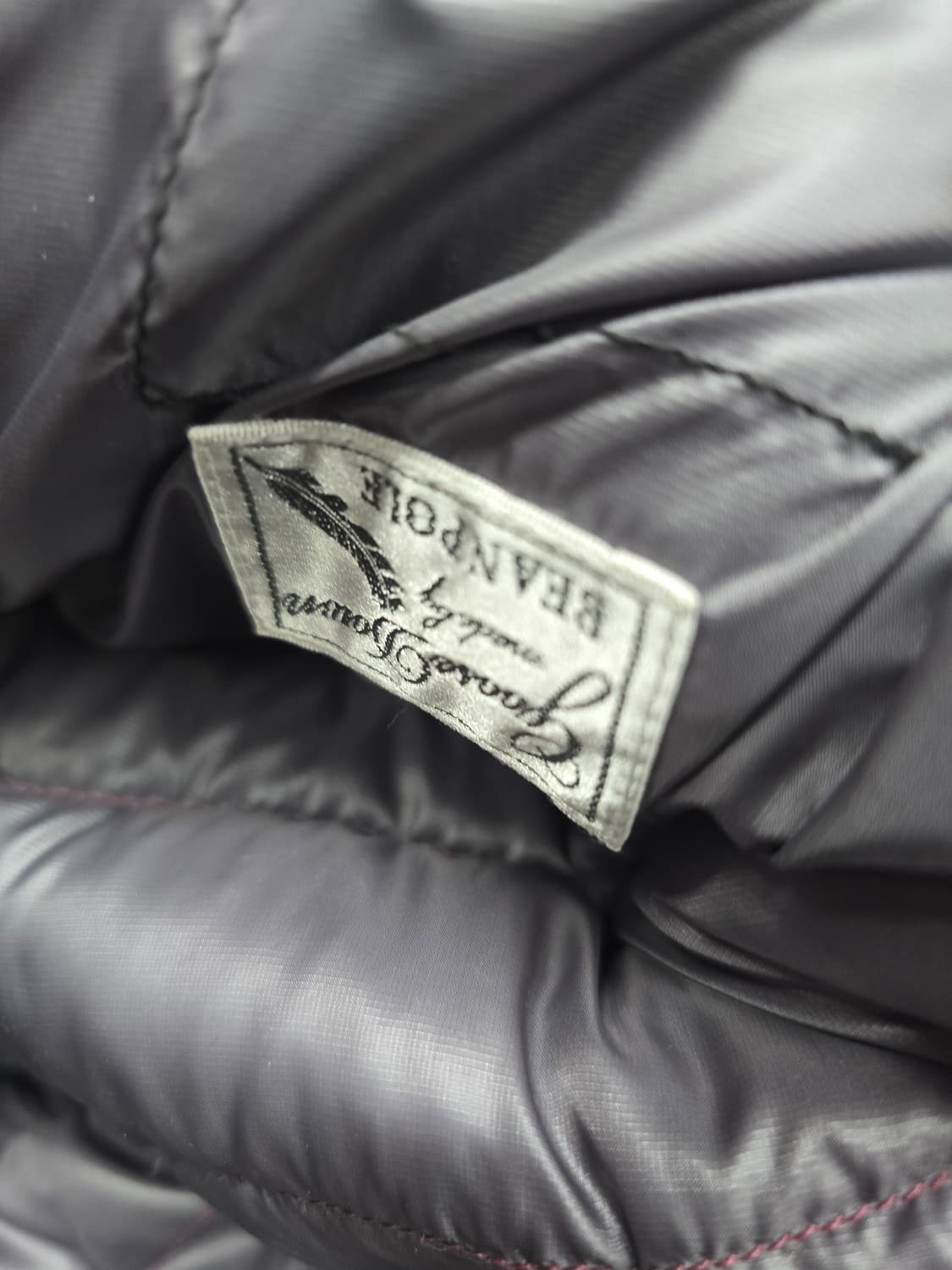 빈폴 경량 패딩 105 버건디 상품이미지6