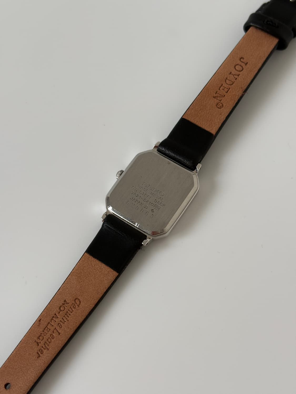 1980s Silver Square Ladies Quartz  상품이미지8