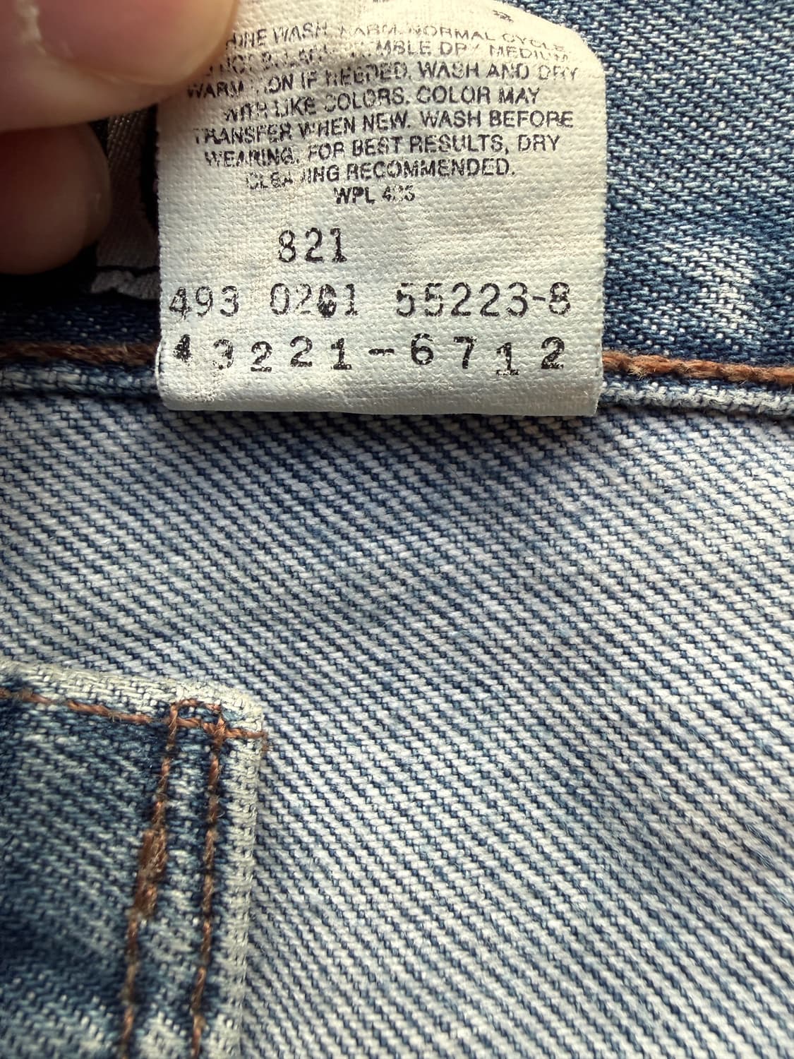 리바이스 실버탭 34/32(-36in) 상품이미지10