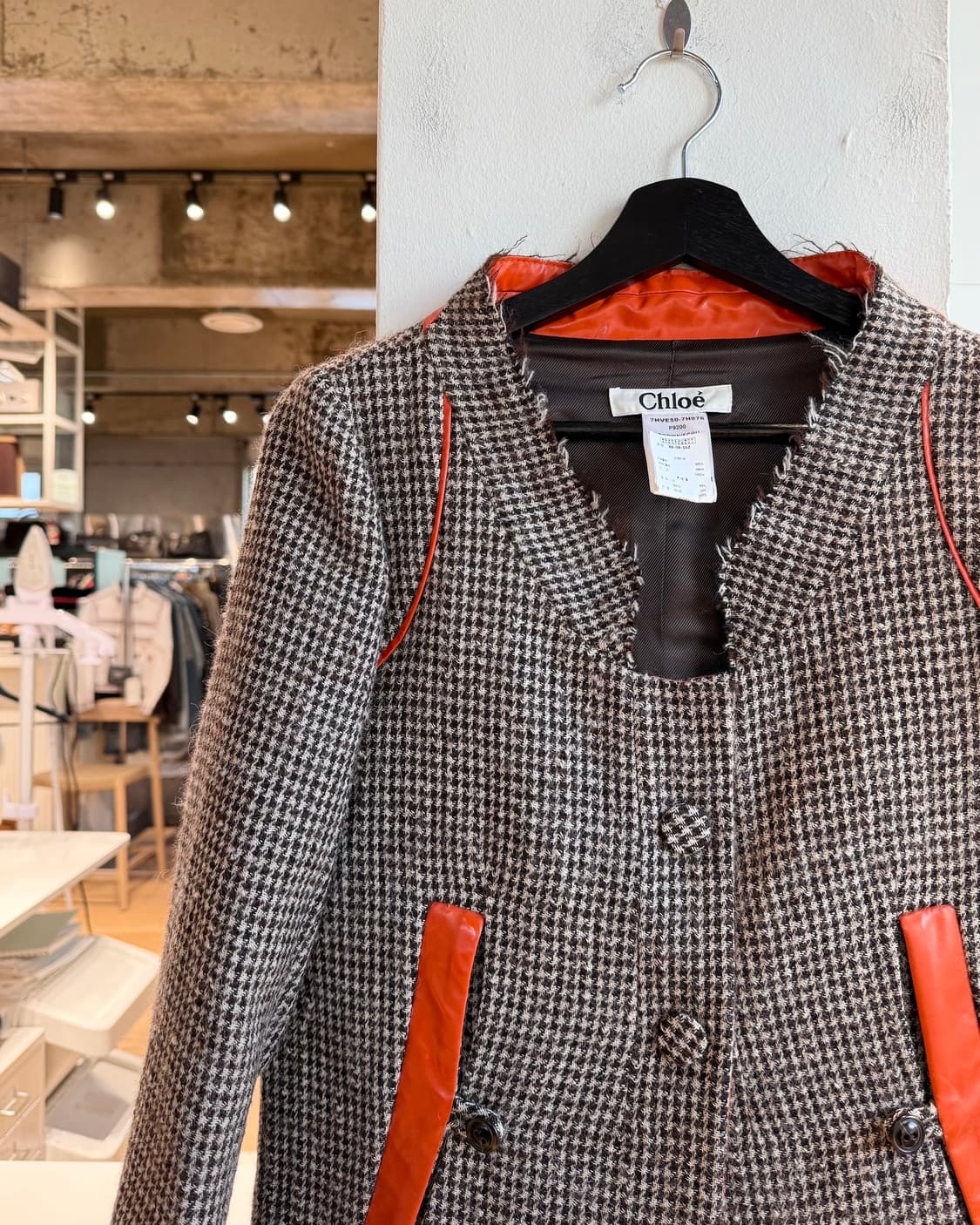 끌로에 브라운 하운드투스 알파카울 자켓  상품이미지4