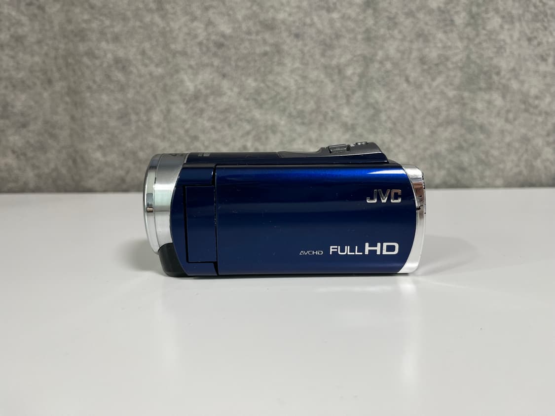 기능 다수/jvc e600 빈티지 캠코더 블루 상품이미지5