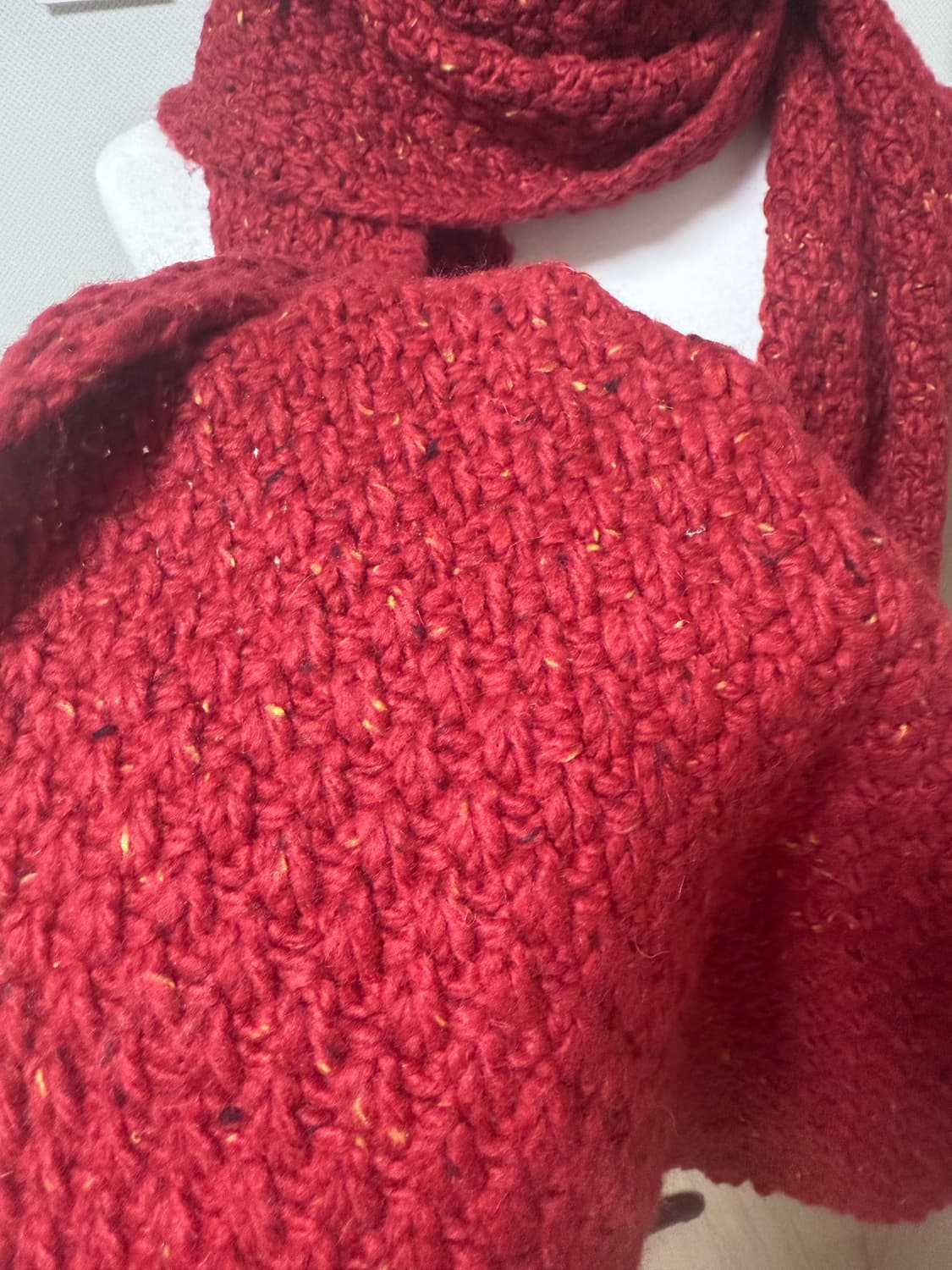 손뜨개 빈티지 머플러 새상품 상품이미지3