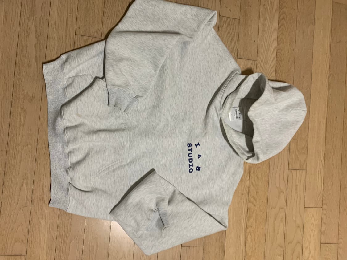 아이앱스튜디오 후드 라이트 그레이 상품이미지1