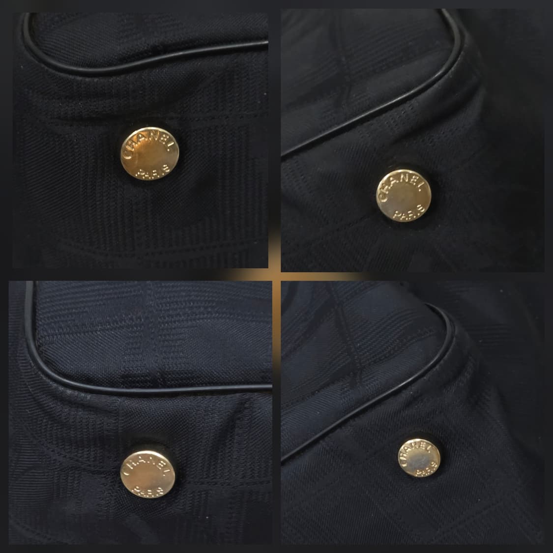 샤넬 트래블라인 나일론 토트백 블랙 상품이미지2