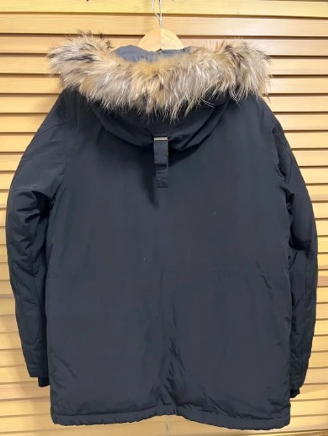 커버낫 남성 블랙덕다운야상패딩 L 상품이미지3