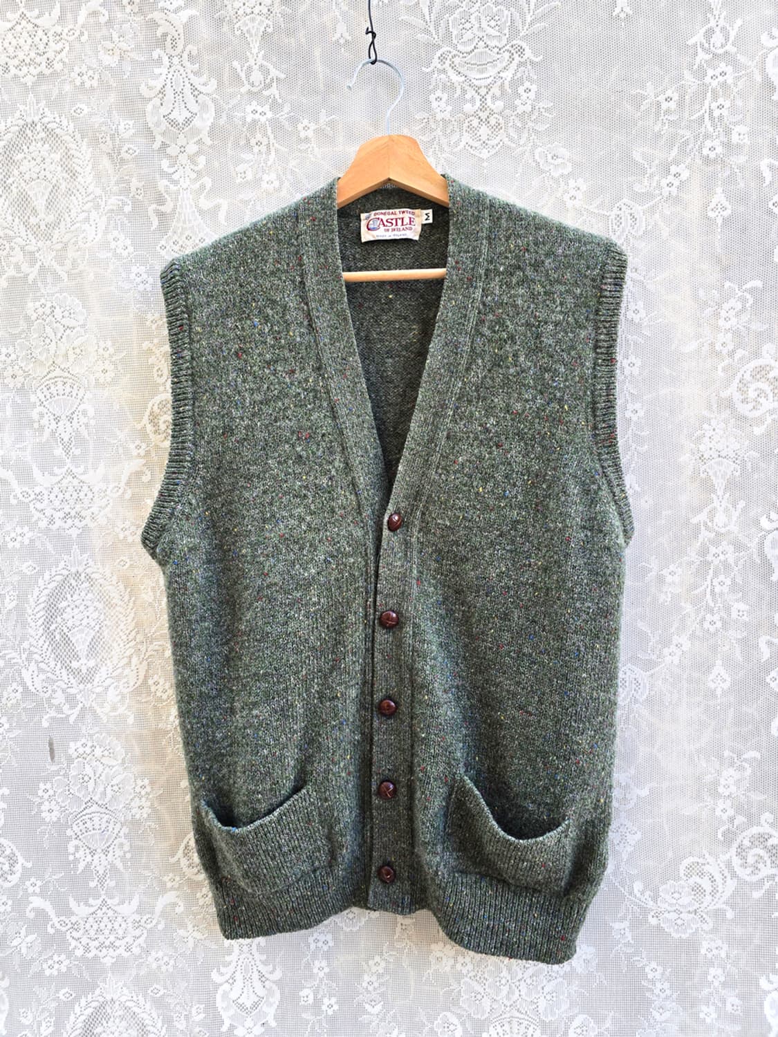 80s 아일랜드산 울 베스트 상품이미지1