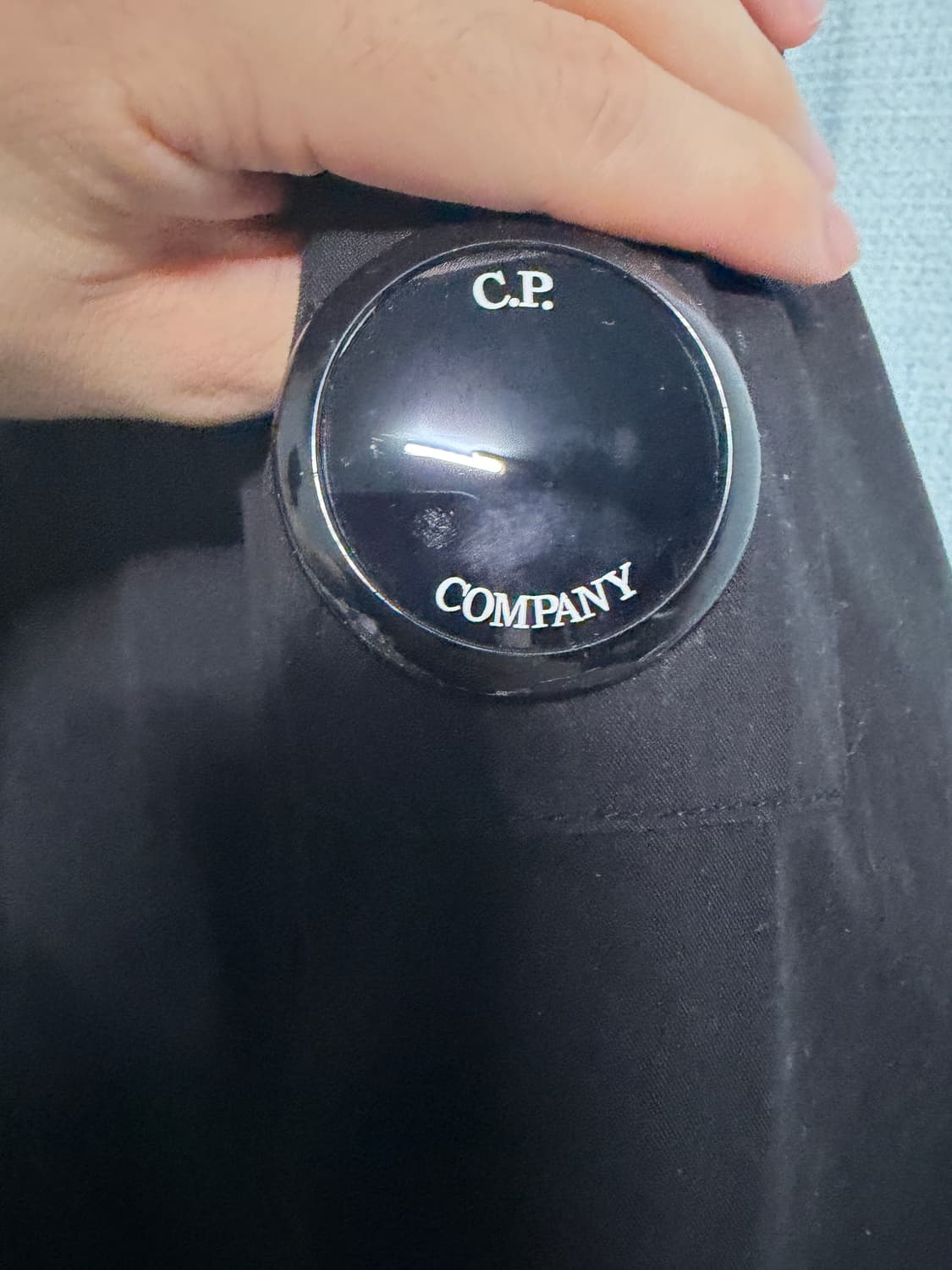 CP컴퍼니 개버딘 셔츠 블랙 XXL 상품이미지3